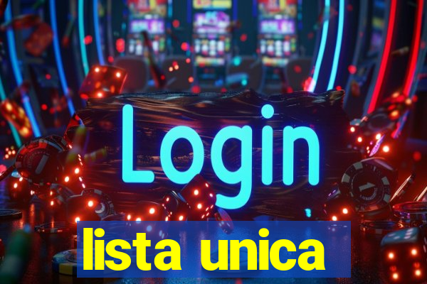 lista unica